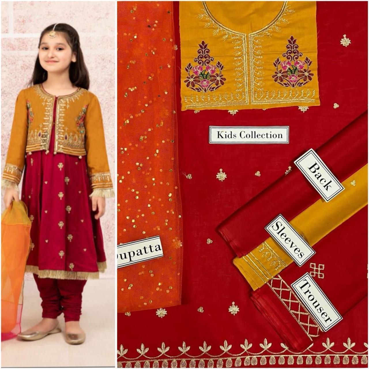 Kids 3Pc’s Cotton - Lawn