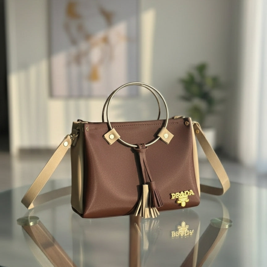 Mini Top-Handle Trapeze Bag