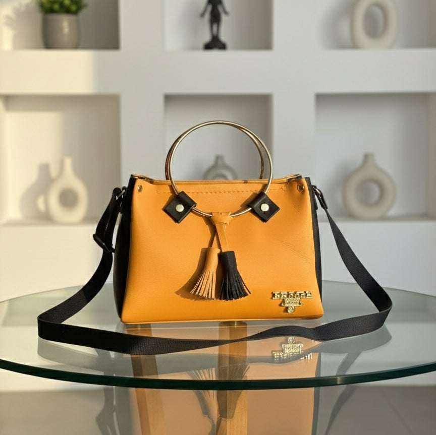 Mini Top-Handle Trapeze Bag