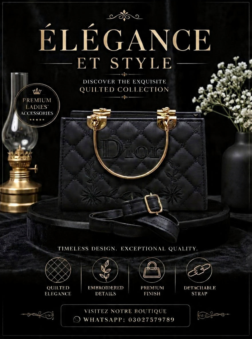 ✨ ALHAMDULILLAH – HAADI COLLECTION PRESENTS LUXURY LADIES ACCESSORIES ✨ 👜 DISCOVER THE EXQUISITE QUILTED BAG COLLECTION 👜