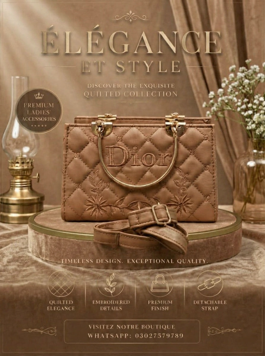 ✨ ALHAMDULILLAH – HAADI COLLECTION PRESENTS LUXURY LADIES ACCESSORIES ✨ 👜 DISCOVER THE EXQUISITE QUILTED BAG COLLECTION 👜