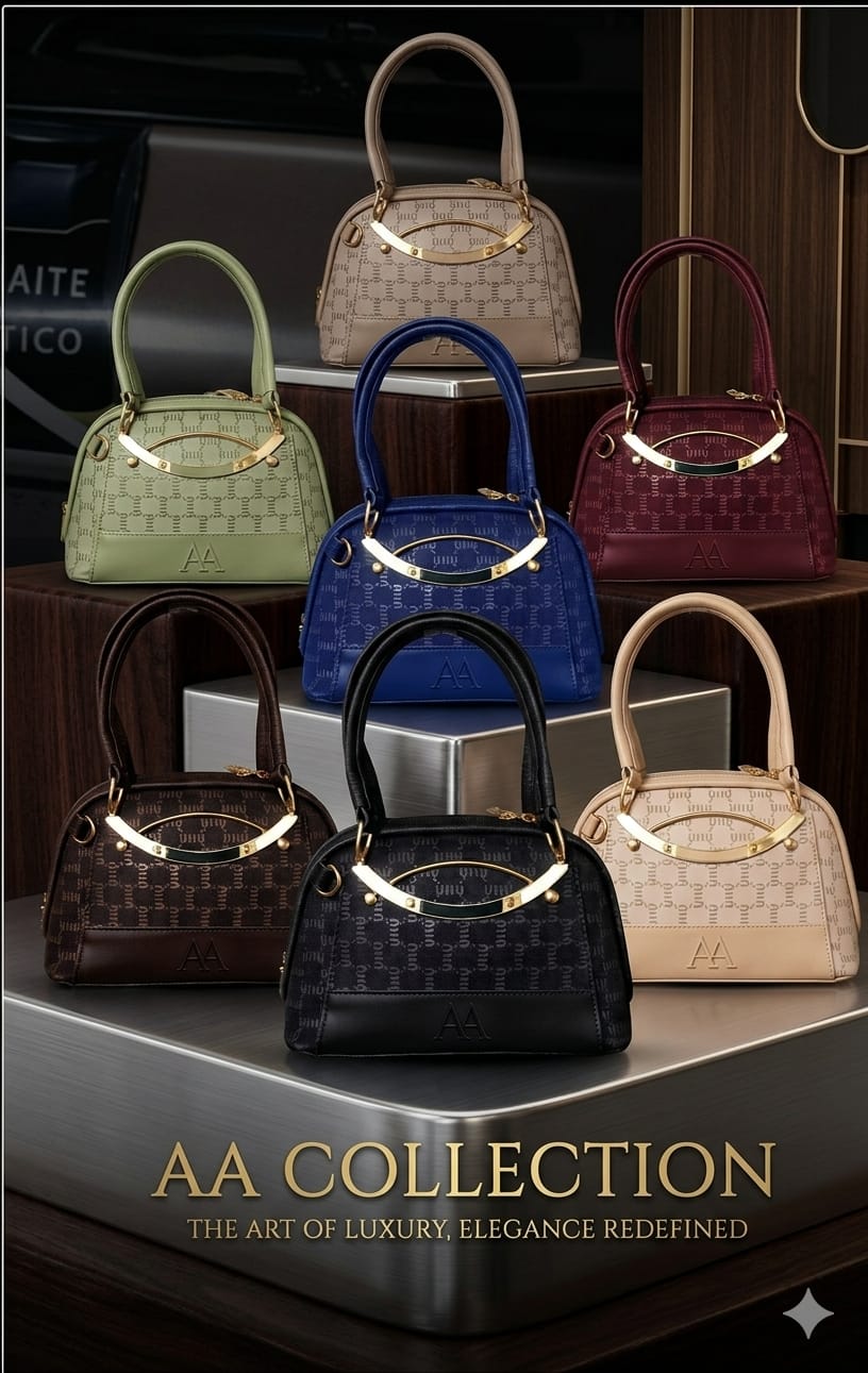 ✨ AA Collection Luxury Monogram Handbag – Elegance Redefined ✨
