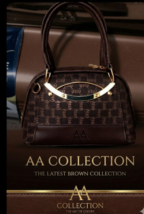✨ AA Collection Luxury Monogram Handbag – Elegance Redefined ✨